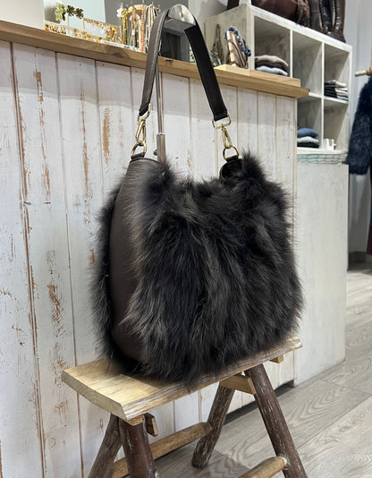 Bolso de Hombro Maxi Piel - Modelo Luxe