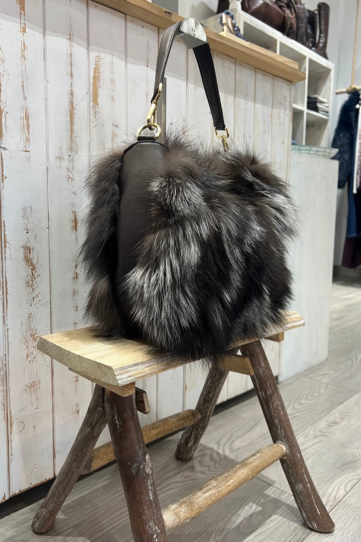 Bolso de Piel Midi
